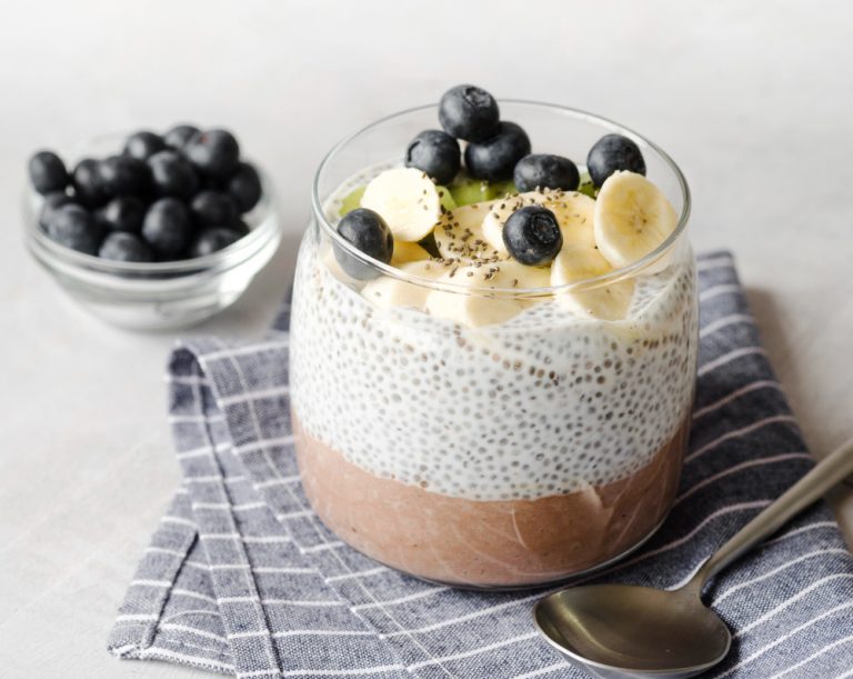 Puding chia seed