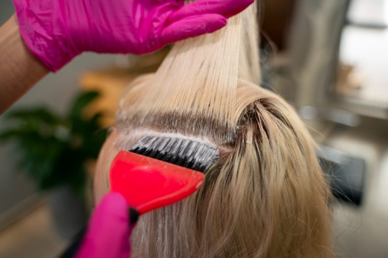 bleaching rambut