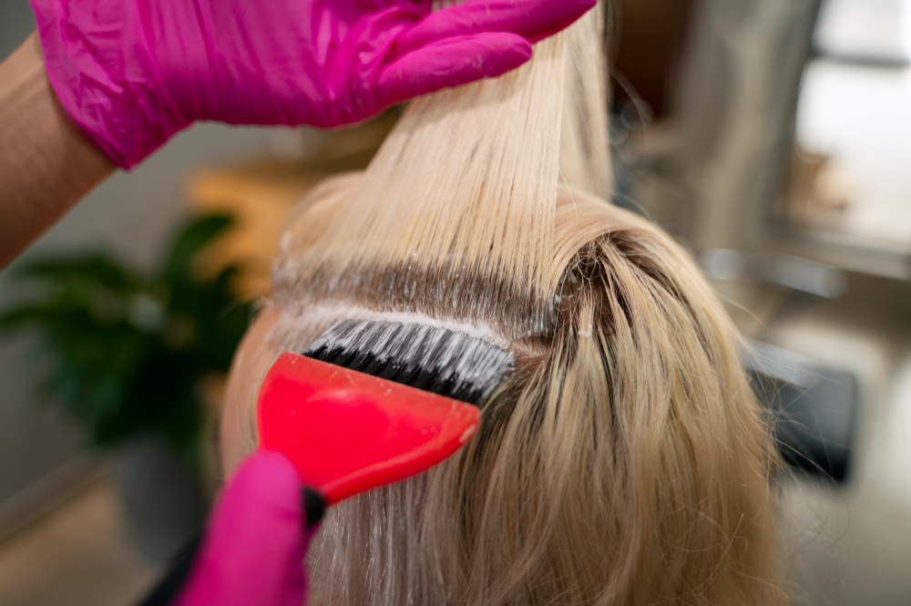 bleaching rambut