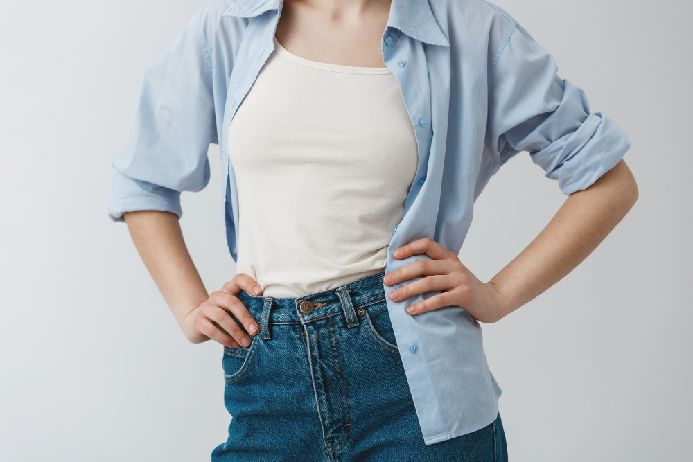 Celana high waist