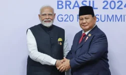 Prabowo dan PM India Modi Bahas Kerja Sama Kesehatan dan Pendidikan di KTT G20 Brasil