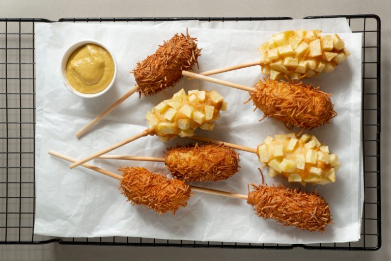 Membuat corndog